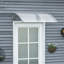 Dakota Fields 75cm W x 100cm D Plastic Cover Retractable Door / Window Awning-1698354418