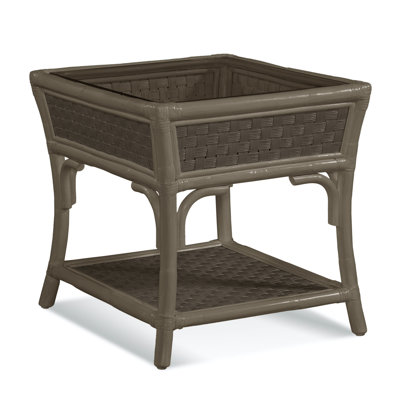 Boca Glass End Table