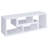 White Convertable Bookcase