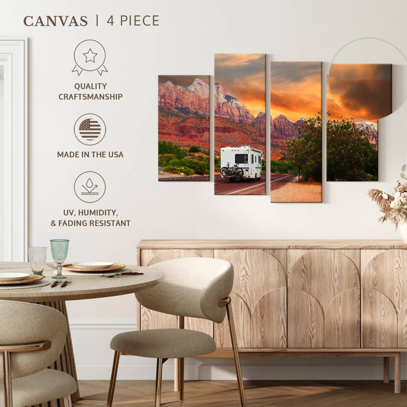Mehar Highway To Canyon, 22" H x 36" W