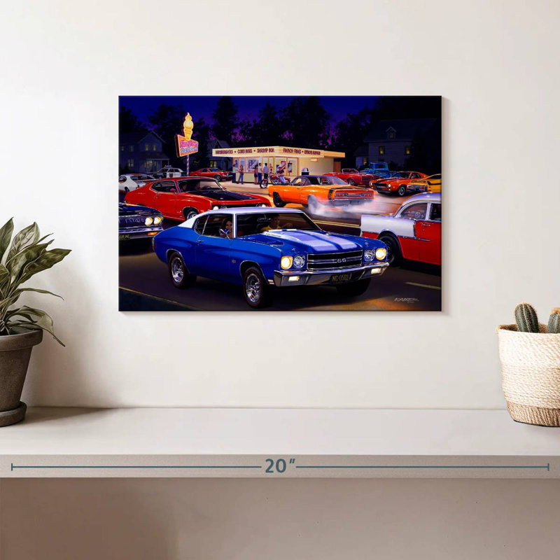 Mehar Fast Fred's, 8" H x 12" W