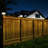 Low Voltage Solar Powered Integrated LED Fence Post Cap Pack-115821819