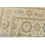 Tapis oriental traditionnel en laine noué à la main 9 pi x 11 pi 11 po Oushak