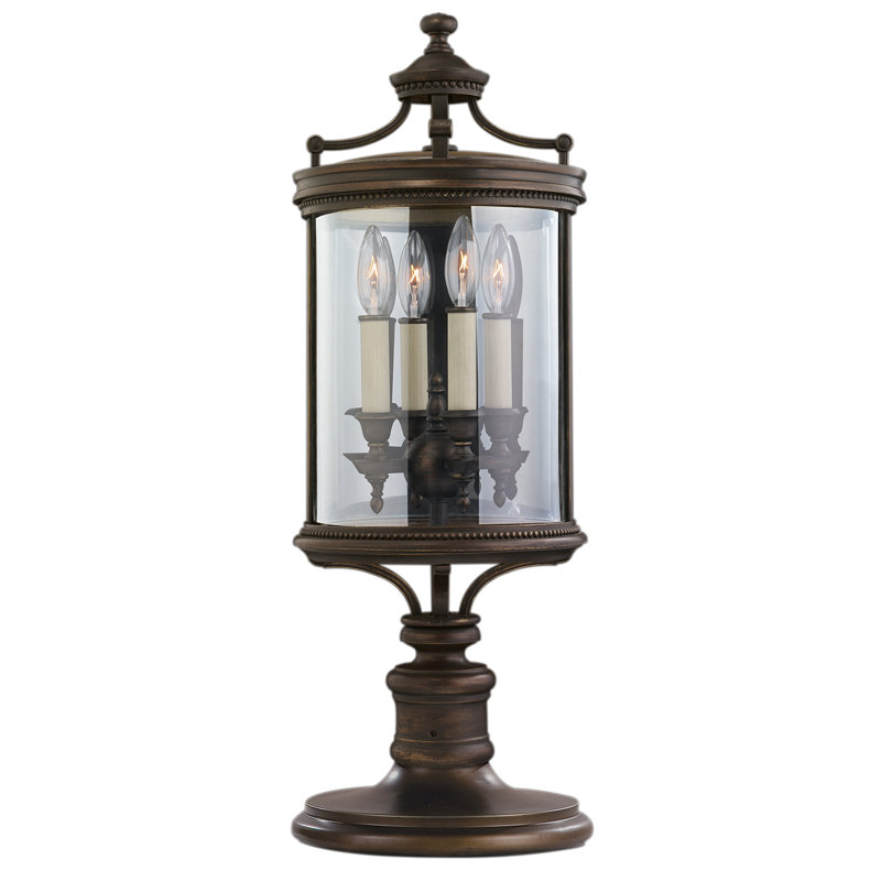 Luminaire d'extérieur ajustable pour pilier 28 po Louvre