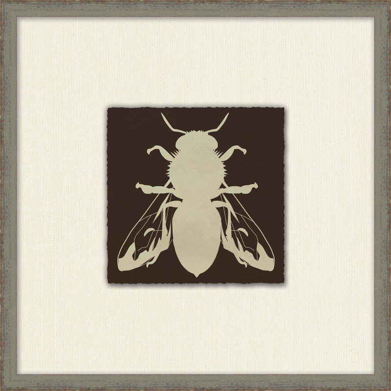 «Cabin Collection Bumble Bee», impression encadrée