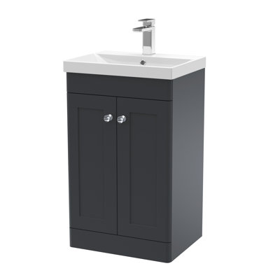 Classique 510mm Single Bathroom Vanity with Drop In Basin