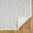 Two Tone Fringed Area Rug-115616295