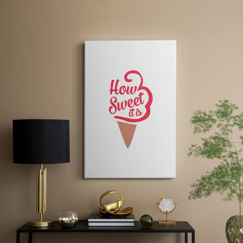 How Sweet It Is I -Gallery Wraraped Cavas, H 36 po x l 24 po