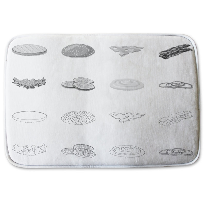 Niamya Polyester Shower Curtain Set