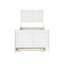 Lit plateforme en bois massif Fitzsimmons avec pied de lit et gigogne assortis-1752791441-1752791535