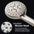 Shower System With 3 Body Jets,12 Inch Wall Mounted Round Rainfall Shower Set Rain Shower Head And Handheld Spray-99051324