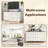 8 Drawer Dresser For Bedroom, 65in Large Long Drawer Dresser with Deep Drawers, Rustic Wood Wide Chest of Drawers with Large Capacity, Storage Dressers for Bedroom, Living Room, Hallway-1426838279