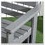 Banc oscillant extérieur en PEHD pour 2 personnes Outsunny