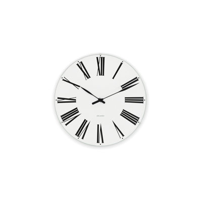 Roman Metal Skeleton Wall Clock