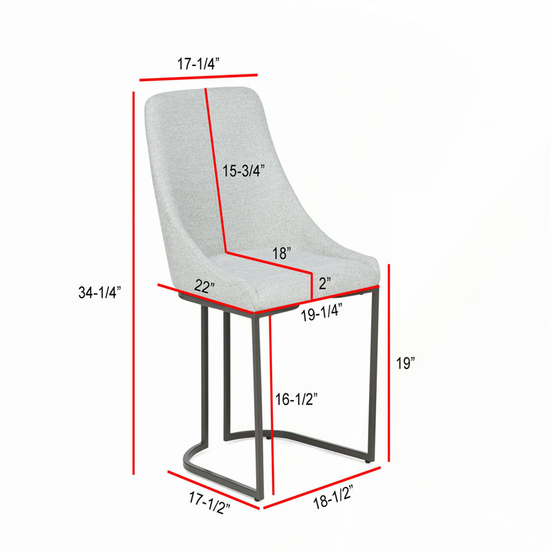 Chaises de salle à manger 2pc