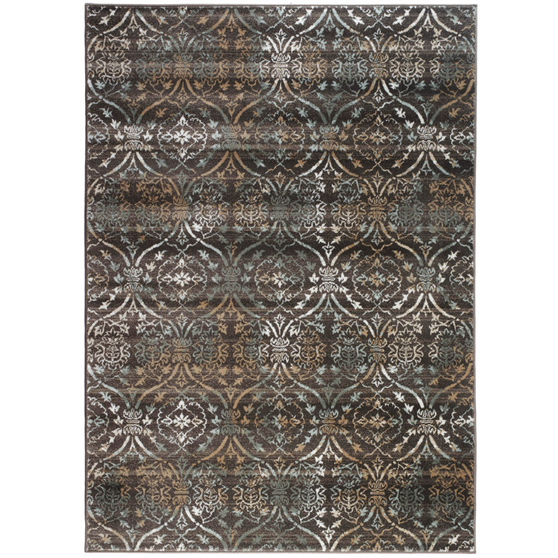 Tapis brun Aberdeenshire, Rectangle 7 pi 10 po x 10 pi 6 po