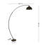 Marlie 185cm Arched Floor Lamp-1366480005