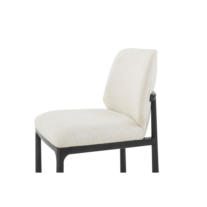 Kesden Upholstered Dining Chair, Silent Black