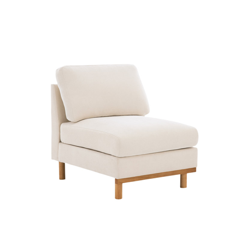 Canapé modulaire d'appoint Accent Chair, Beige