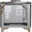 Cuisinière à double combustible 36 pouces avec 6 brûleurs scellés (porte vitrée) ILVE Majestic II Series-48345136-48345162