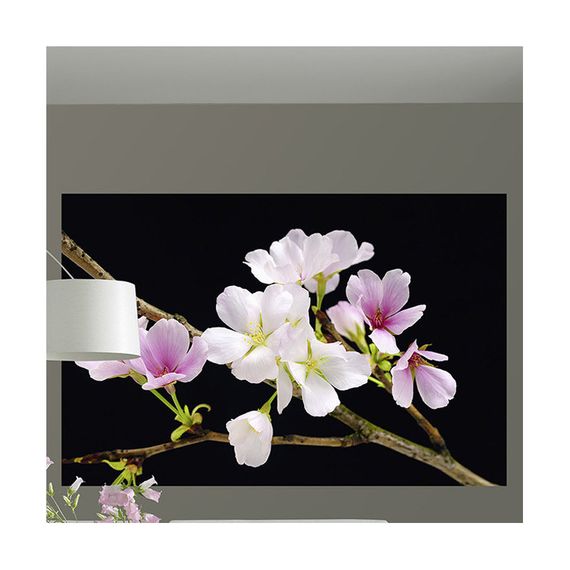Panneau mural L 3,9 pi x l 70,8 po Chiron Blossoms