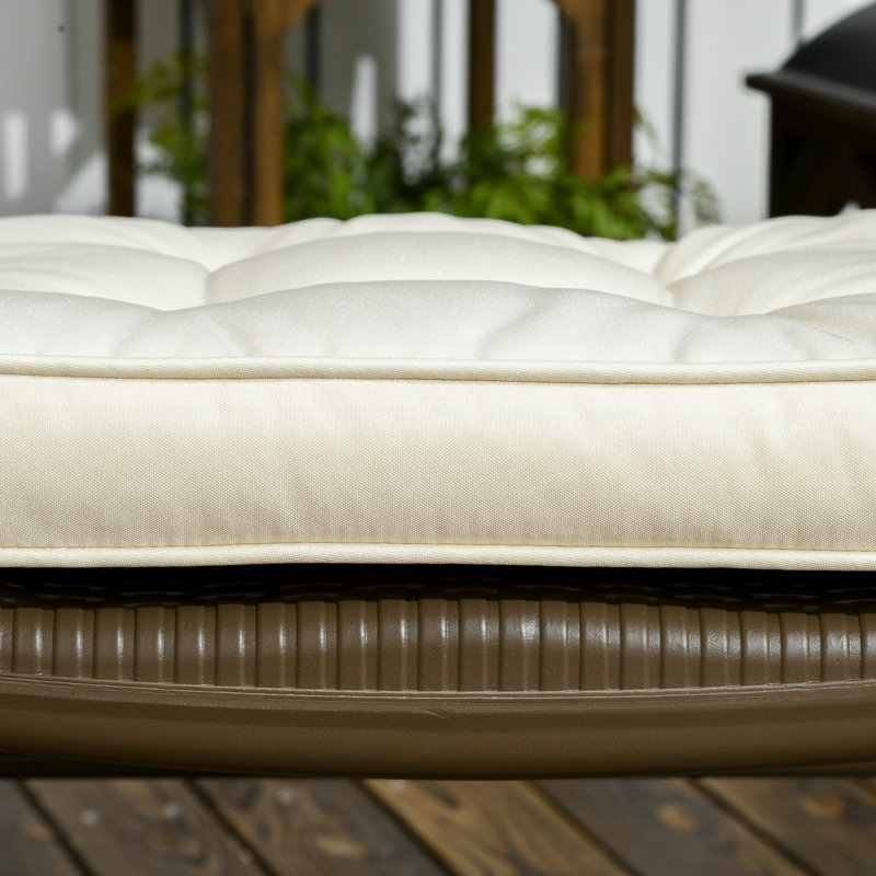 Seat Cushion, Cream White