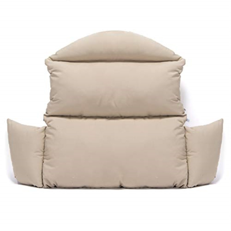 Coussin de balançoire double Smythe Modern, Taupe, 47" Wide