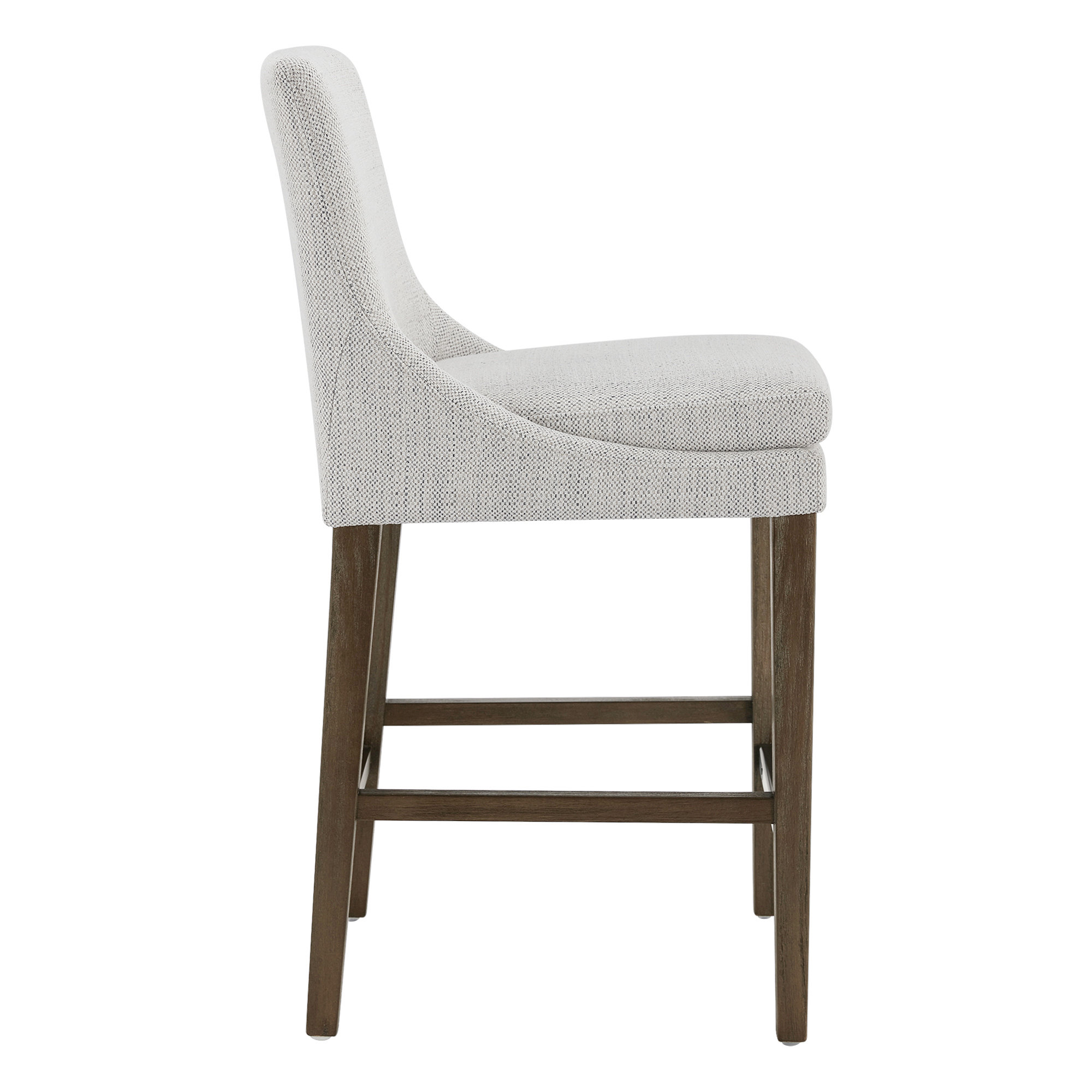 Niara Upholstered Counter & Bar Stool (Set of 3), Counter Stool (26” Seat Height)