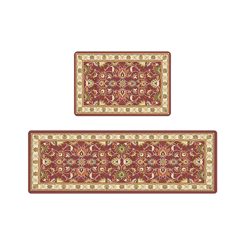  Tapis de sol antidérapant deux pièces, C