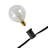 120'' LED Globe String Lights