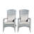 Patio Chair with Cushions( Grey Cushion)