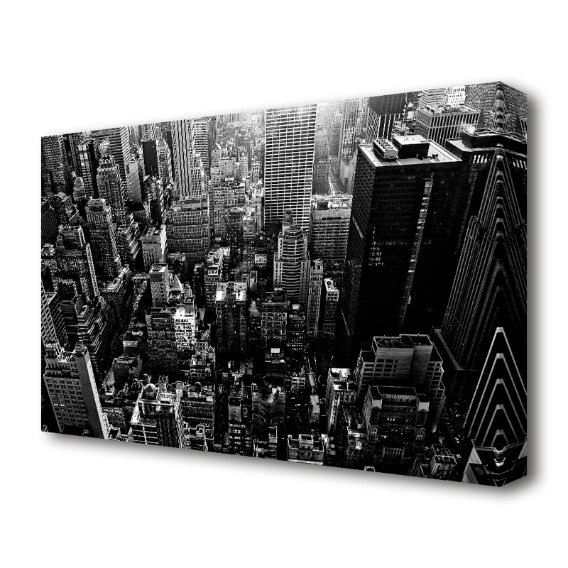 A View In The Empire State Building - Wrapped Canvas Print, 50.8 cm H x 81.3 cm W