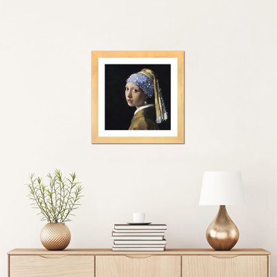 «Fille avec une perle» par Mambo Art Studio - impression