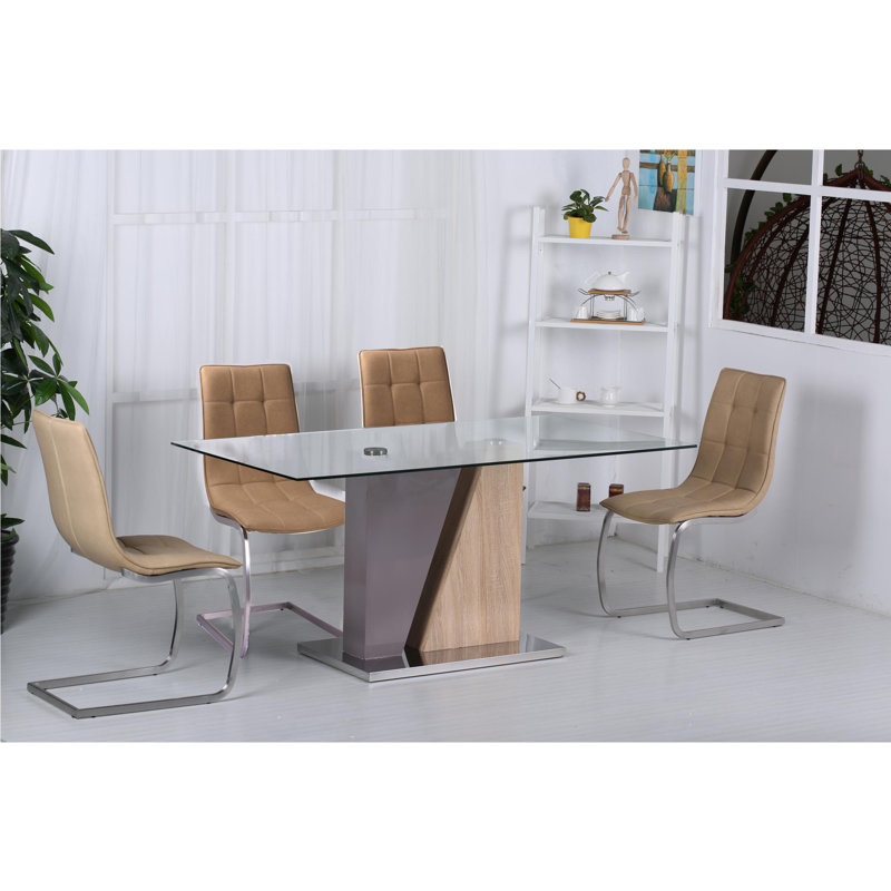 Verlene Upholstered Cantilever Chair