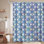 White Waterproof Shower Curtain,Shower Curtains for Bathroom with 12 Hooks