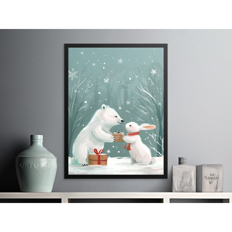 Burkett 1 Piece Wall Art, 9x11
