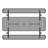 96" Rectangular Picnic Tables Black-27170410