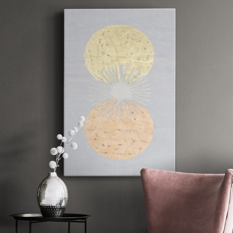 Retrograde - Wrapped Canvas Painting, 18" H x 12" W x 1" D