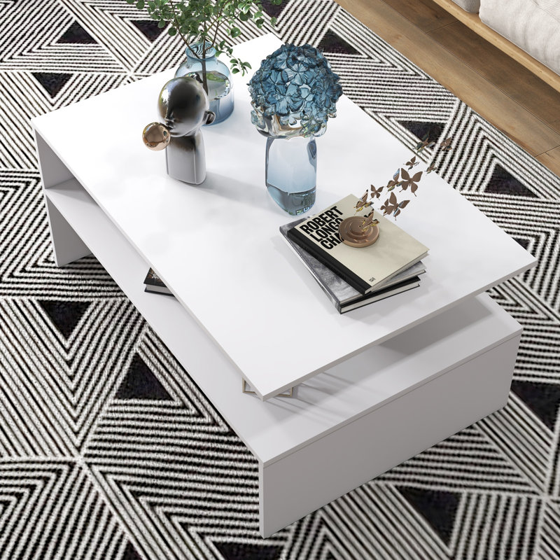 Block Coffee Table with Storage