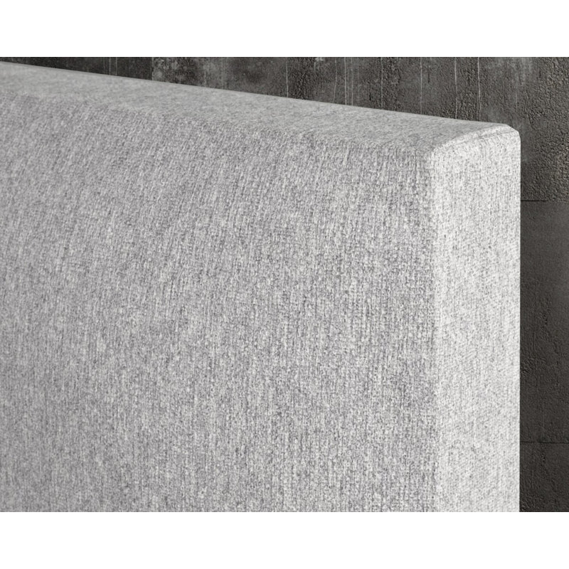 , Lit plateforme Alnis beige, Très grand