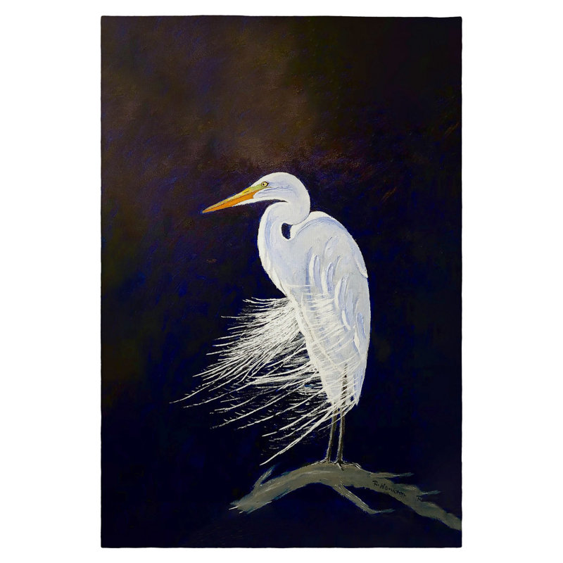 Serviette d'invité Egret Feathers