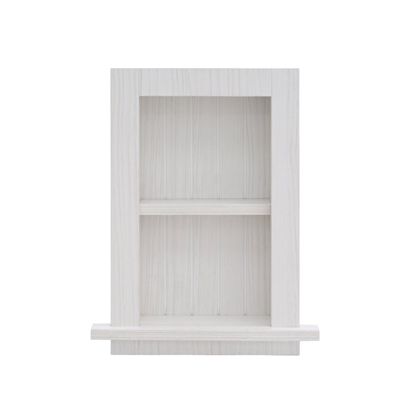 Tablette murale de salle de bain Hoya, Blanc