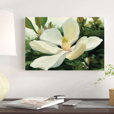 «Majestic Magnolia» par Julia Purinton, reproduction d'art sur toile tendue
