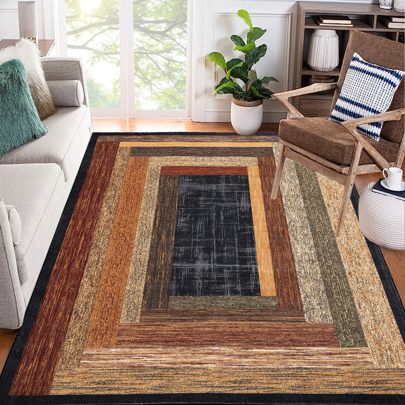 Tapis Xhemir avec envers antidérapant, Rectangle 10 pi x 13 pi