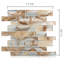 Mur de douche, dosseret de cuisine et carreau mural Myst-50667463