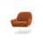 Velours rouille orange est en rupture de stock