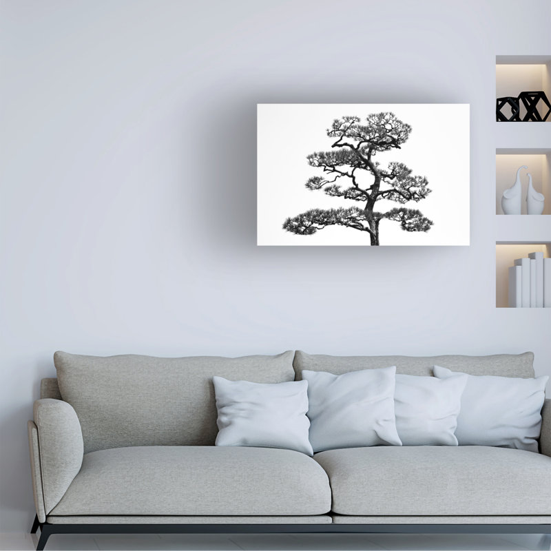 Art sur toile de pin japonais par Andrea Nero, H 12 po x l 19 po