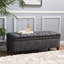 Banc de rangement rembourré en polyester Twania-203486499
