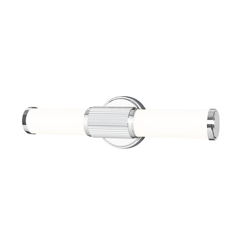 Meuble-lavabo 1 lumière Duluth 18,5 po, Chrome