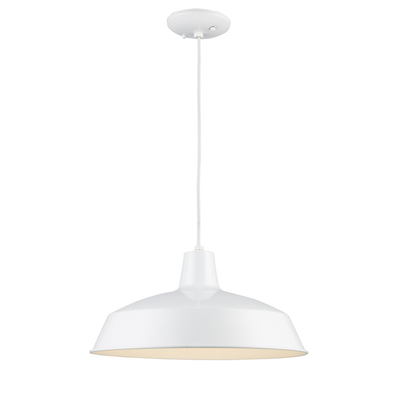 Wynter 1 - Light Single Pendant, White